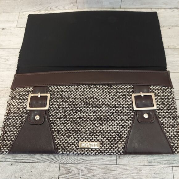 MICHE Classic Shell Roxanne Dark Brown Tweed Great Condition Purse Shell Medium - Picture 3 of 12